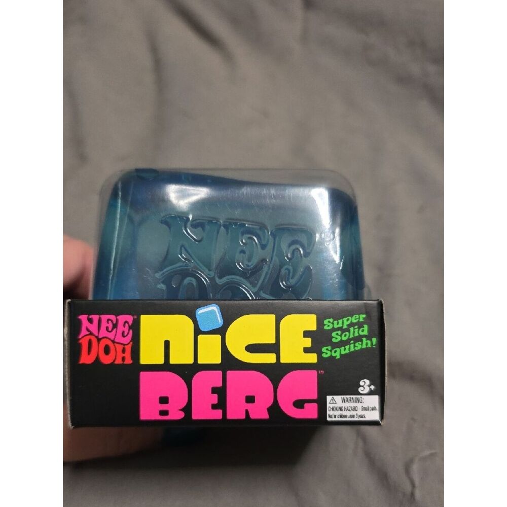 NeeDoh Nice Berg Super Solid Squish - Blue - Picture 3 of 6